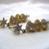 Star Gold Plated Earrings