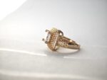 Square Zircon 24K Gold Plated - Image 3
