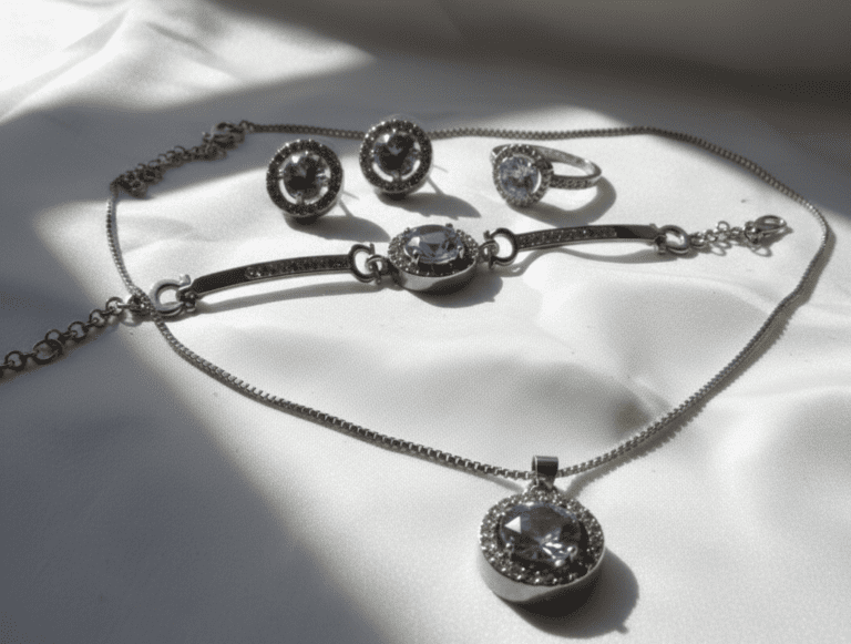 Zircon Jewelry Set for Women Pakistan by dango