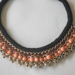 Black Thread Diva Tribal Necklace