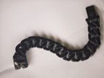 Stainless Steel Wide Skull Lock Bracelet - Image 5