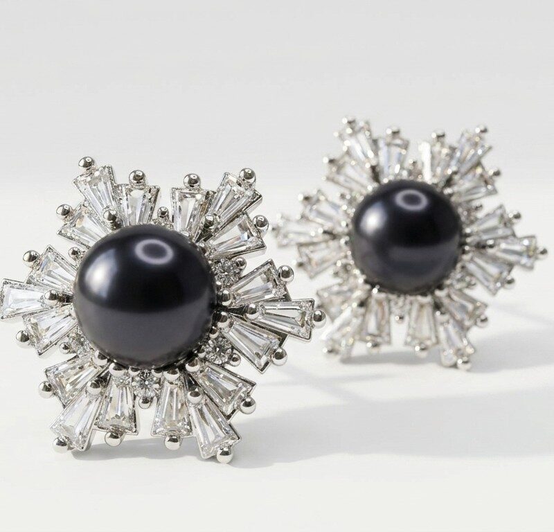 Pearl Stud Earrings for Women Pakistan by dango