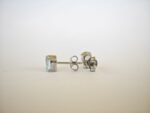 925 Silver Oval Cut Topaz Studs - Image 3