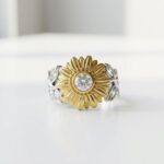 Gold Flower Ring for Women Pakistan by dango