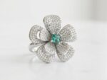 Flower Zircon Ring for Women Pakistan by dango