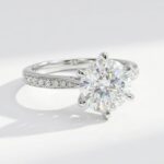 925 Silver Moissanite Ring Pakistan by dango