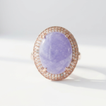 Natural chalcedony Stone Ring for women Pakistan by dango
