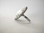 Faux Moonstone Adjustable Ring - Image 4