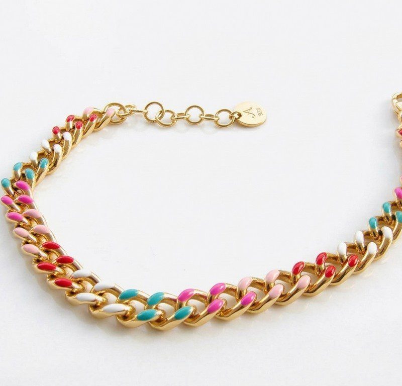 Gold-Plated Cuban Bracelet Pakistan by dango
