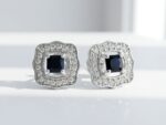 Silver Stud Earrings for women in Pakistan by dango