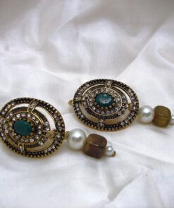Cleopatra Earrings with Tourmaline
