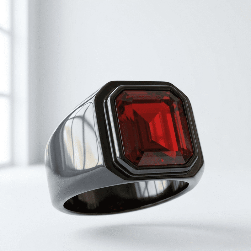 Stainless Steel Men's Ring Pakistan by dango