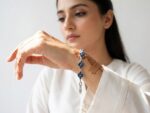 925 Sterling Silver Blue Zircon Bracelet - Image 2