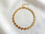 Gold Plated Hearts Anklet Pakistan by dango