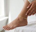 Gold Plated Steel Hearts Anklet - Image 2