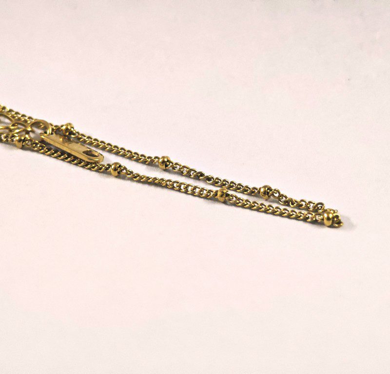 Gold Plated water proof Minimal Anklet for women in Pakistan by dango