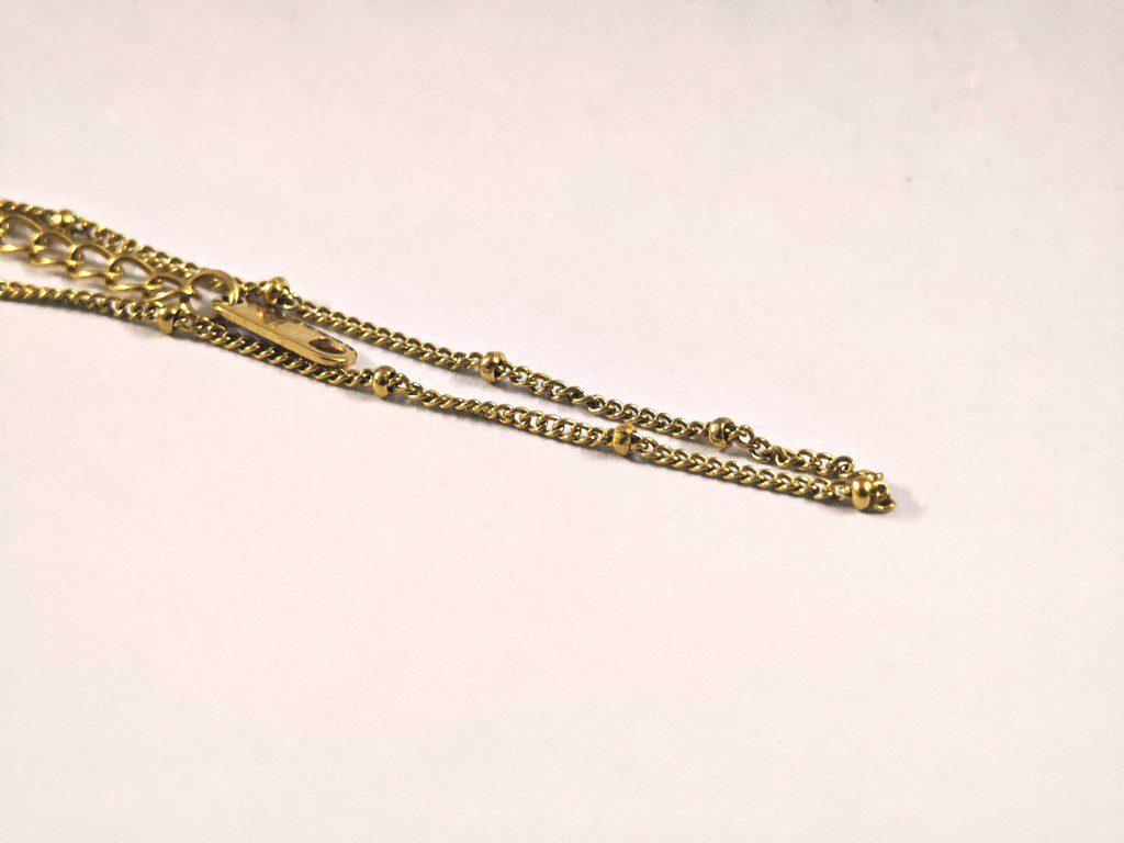 sleek anklet3 Gold Plated water proof Minimal Anklet for women in Pakistan by dango