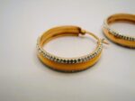 Gold Stainless Steel Hoops - Image 2