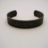 Black Viking Stainless Steel Cuff