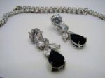Blue Zircon Jewelry Set