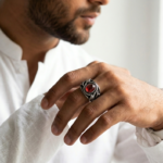 Snake Stainless Steel Men's Ring Pakistan by dango
