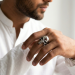 Punisher Stainless Steel Men's Ring Pakistan by dango
