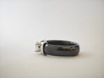 Black Ceramic Zircon Ring - Image 4