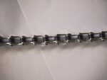 Silver & Black Stainless Steel Biker Chain - Image 3