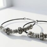 Black Stainless Steel Hoops
