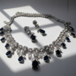 Blue Zircon Luxury Jewelry Set for women in Pakistan by dango