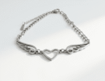 Stainless Steel Flying Heart Bracelet/Anklet