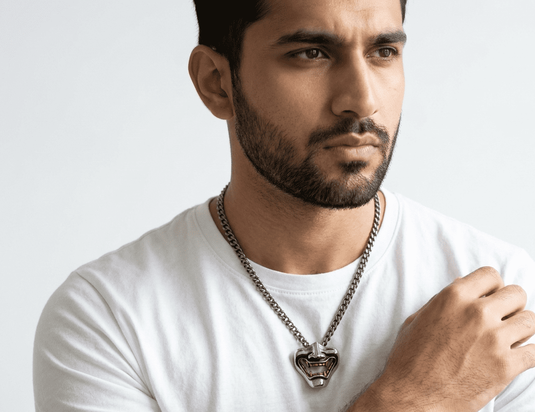 smile Smile Stainless Steel Pendant for Men Pakistan by dango
