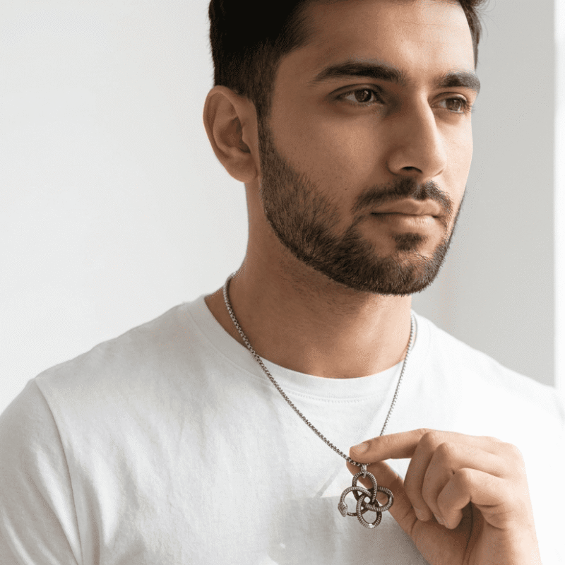 Snake Stainless Steel Men's Pendant Pakistan by dango