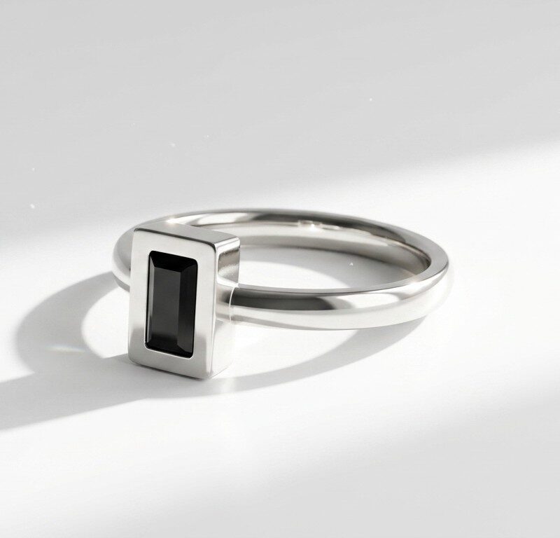 waterproof Stainless Steel Minimal Ring Pakistan by dango