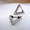 Stainless Steel Triangle Studs