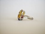 Natural Ametrine Ring in 925 Silver - Image 4
