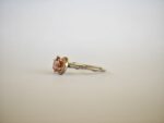 Pink Moissanite Ring in 925 Silver - Image 2