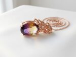 Dual Shaded Crystal Ring & Pendant Set - Image 3