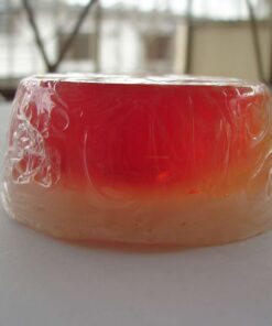 Red Cubes Clear Glycerin All Natural Soap