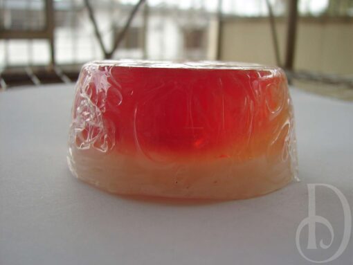 Red Cubes Clear Glycerin All Natural Soap