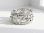 Zircon Band Ring for Women Pakistan by dango