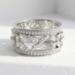 Zircon Band Ring for Women Pakistan by dango