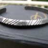 black Viking stainless steel cuff