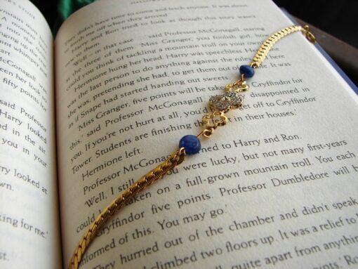Diagonal Bracelet on book