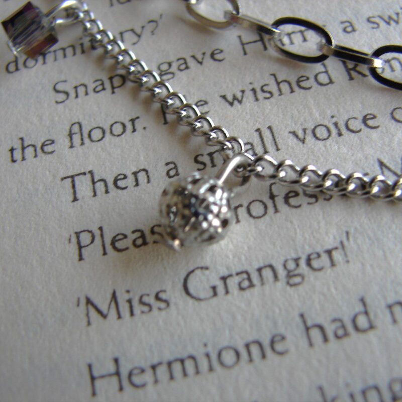 Ball charm closeup