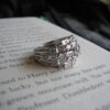 Silver Zircon Luxury Ring