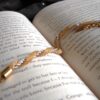 Tarnish Resistant Gold Plated Twisted Bracelet