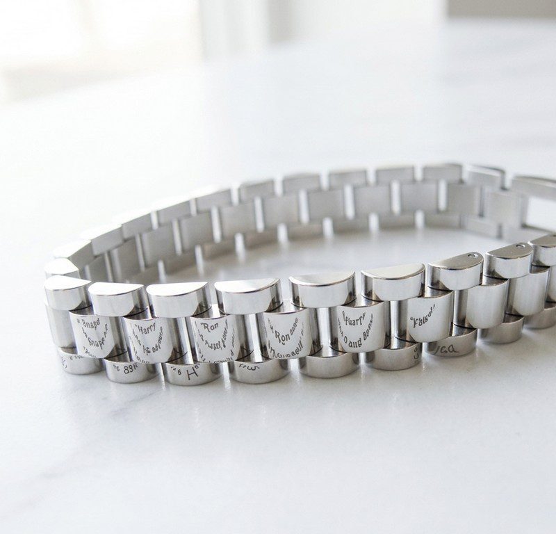 Chain Bracelet in Stainless Steel Pakistan by dango