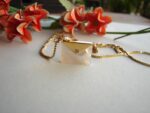 18K Gold Plated Mother of Pearl Pendant for Women Pakistan by dango