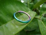 Single Multi Titanium Hoop Earring - Image 3